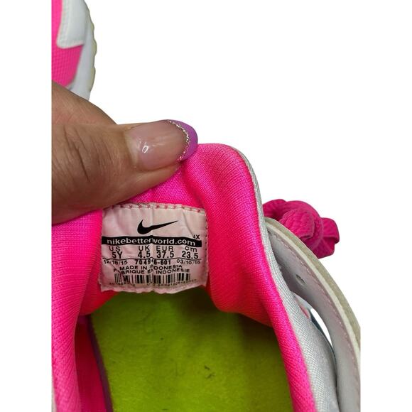 Nike Air Huarache Run Print GS Pink Blast 704946-601 Size 5Y Pink - Picture 8 of 12